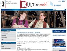 Tablet Screenshot of kulturmobil.de